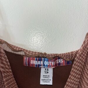 Urban Outfitters two toned brown mini dress.